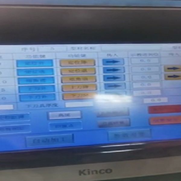 Thermal break rolling kitchen door making aluminum profile automatic machine aluminium corner crimping