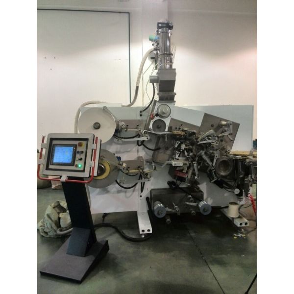 Fully Automatic Pouch Packing Machine Cold - Sealed For Double Chamber Tea Bag