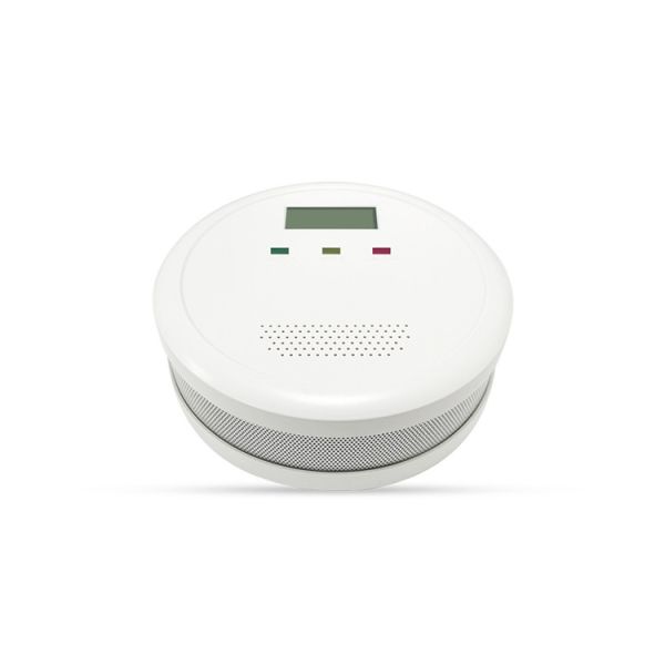 Quality Carbon Monoxide Alarm Detector Replaceable Battery Operated CO Alarm Detector With LCD Display for sale
