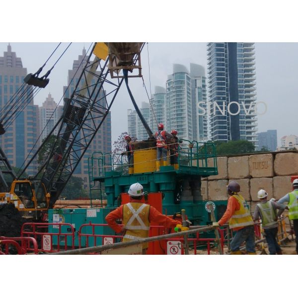 Quality Casing Rotator Highly Efficient With Wired Remote Control special for Barrier clearance, secant pile wall for sale