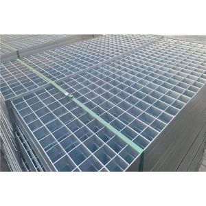 Plain Galvanized Serrated Bar Grating Rectangular Or Round Shape