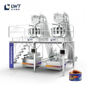 China Canned Fish Production Line Custom Processing Filling Packaging Machines on sale