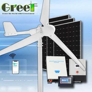  10KW Mini On/Off-grid Wind Generator Turbine For Home Use With CE Certificate Manufactures