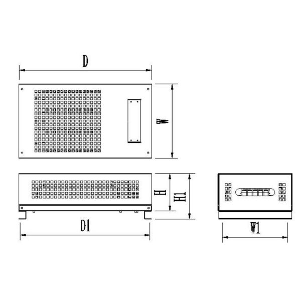 2.4KW - 20KW Elevator Electrical Parts High Power Elevator Resistor