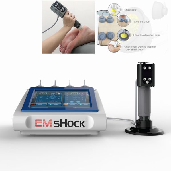 Touch Screen ESWT Electromagnetic Shockwave Therapy Machine For Physiotherapy / Muscle Stimulation/Pain Treatment