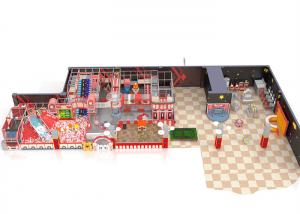  5m Kids Indoor Playground Equipment Children Soft Play Maze With Arcade Machine Manufactures