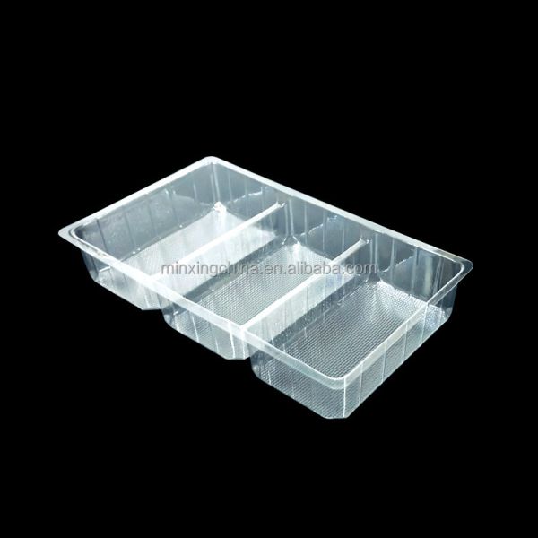 HN-0012 Customization Clear PET Blister Packaging for Customized Biscuits Insert Tray