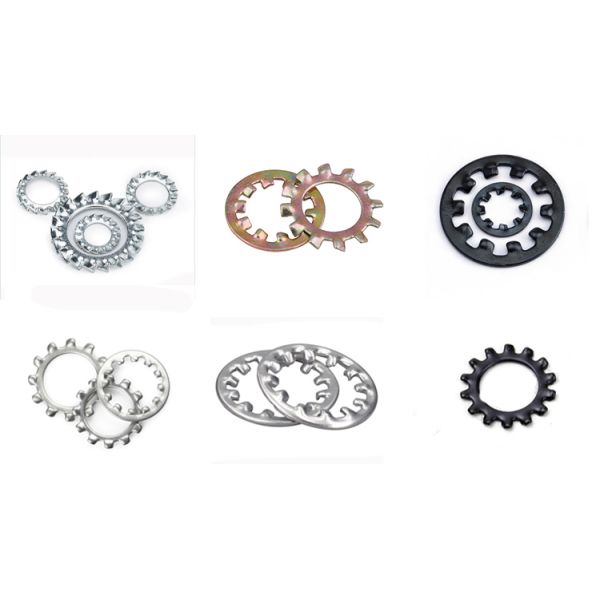 Internal Teeth Serrated Lock Washers For Security DIN 6797 Type J