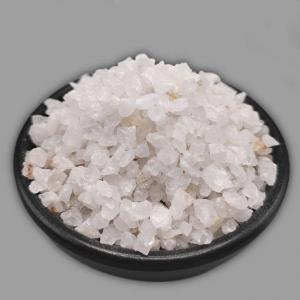  Milky White Water Treatment Consumables , Quartz Sand For Water Filtration 2.65g/Cm3 Manufactures