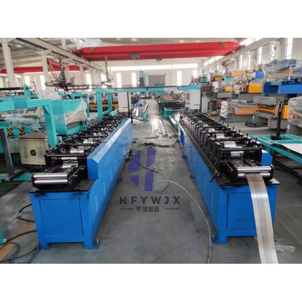 PLC Control Automatic Rolling Shutter Machine For Durable 16mm Wall Plate Shutter Slats