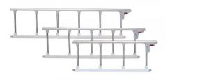  Aluminum Alloy Hospital Bed Accessories , 1200mm Long Hospital Bed Rails Manufactures