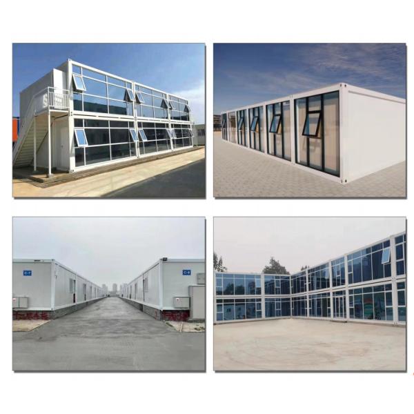 Foldable Extendable Prefab Container House Mobile Solar Accommodation For Warehouse