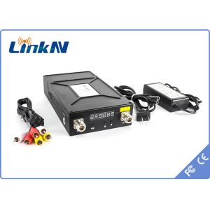 Long Range Police FHD Video Transmitter COFDM Modulation H.264 Encoding AES256