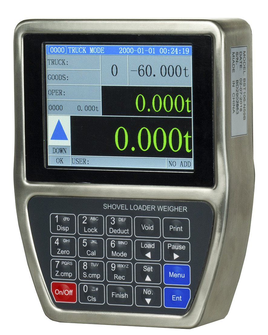 Dynamic Weighing Digital Wheel Loader Weighing System Controller With High
