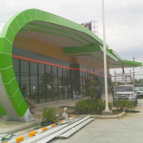 Quality 1500*5000*4mm PVDF Aluminum Composite Panel Acm For Curtain Wall And Exterior Cladding for sale