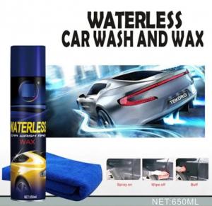 China 650ml Environmentally friendly waterless car wash and wax  Car care product on sale