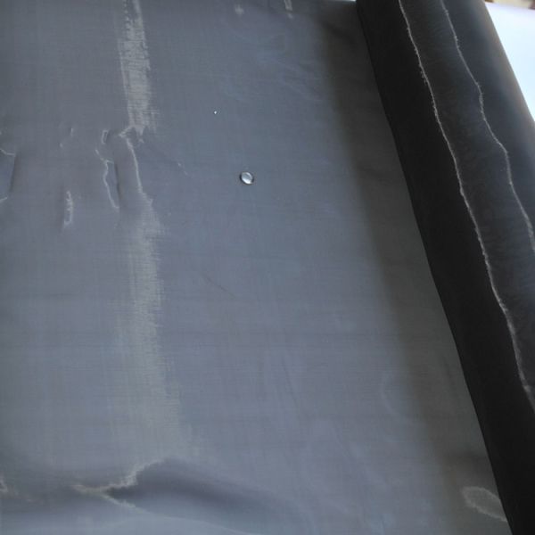 Waterproof 65 Micron Black Color Polyester Screen Mesh with Custom Width and Length