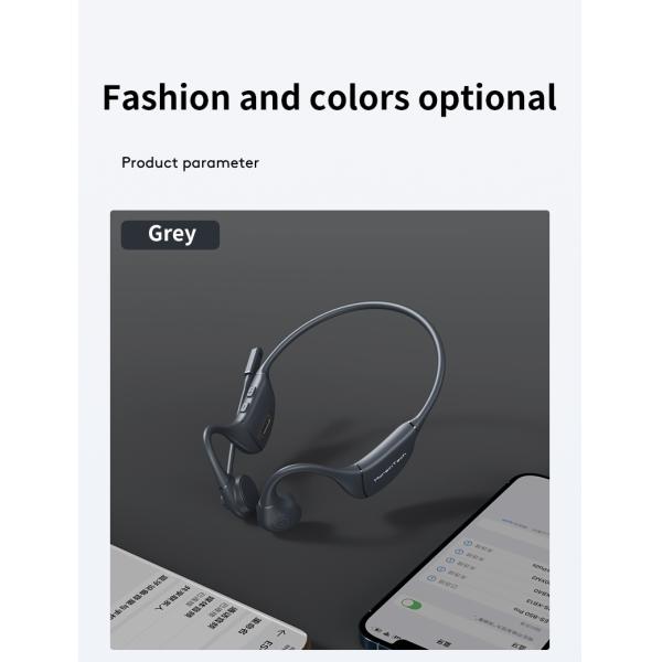 Wireless Waterproof Mp3 Compact Black Foldable Open Ear Bluetooth Bone Conduction Headphones
