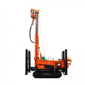  Diesel Power 260m Water Well Rock Pneumatic Drilling Rig Manufactures