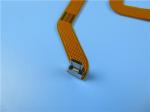 Double Sided Assembled Flexible Printed Circuit Built On Polyimide With 90 OHM
