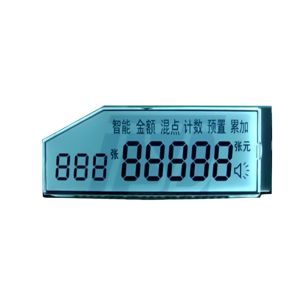 FSTN Customized LCD Screen , COF 7 Segment Led Display Treadmill