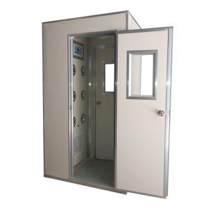  GMP Standard 380V Pharmaceutical Cleanroom Air Shower Sliding Door Manufactures
