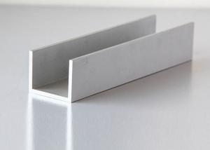  Silver Anodized Aluminium Channel Extrusions , Architectural Aluminum Channel Manufactures