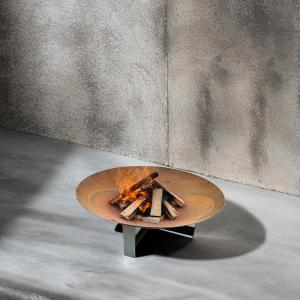  Corten Steel/Weathering Steel Manual Fire Pits for Outdoor Use Garden Decoration Outdoor Firepit Bowl Manufactures