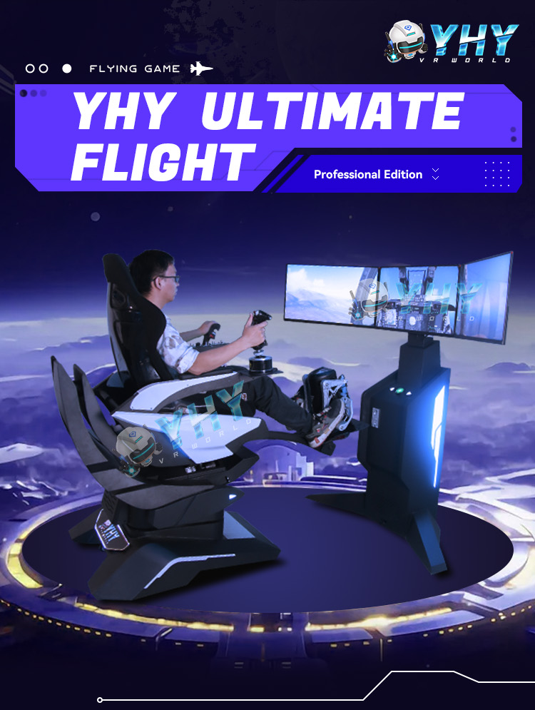 VR Simulator Aircraft Flight Virtual Reality Gaming Centre Indoor Amusement from Guangzhou