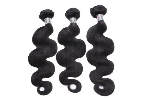 Long Last Peruvian Hair Bundles Sew In Weft High Density / Full End Curly Hair Extensions