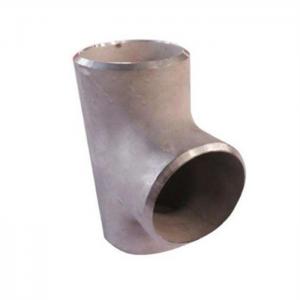  ASME B16.9 BW Seamless Steel Sch40 Pipe Fittings Tees SS904L Stainless Steel Reducing Tee / Equal Tee Manufactures