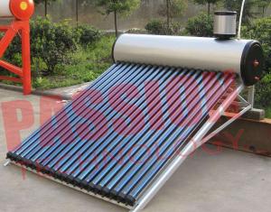  0.5 Bar Evacuated Tube Solar Hot Water Heater For Swimming Pool 200L Manufactures