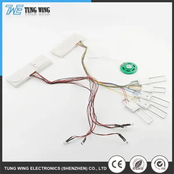 Waterproof Sound Module with Customizable Sound Duration and Replaceable Battery for Educational Toys