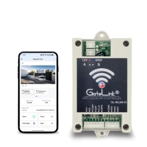Remote WiFi Unlocking Courier Reception Scenario Visual Access Control Solution