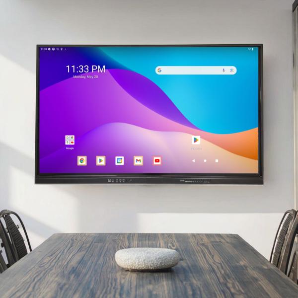 2025 IBoard FCC CE CB 65in Smart Interactive Whiteboard Android 13 For Classroom Educational Use