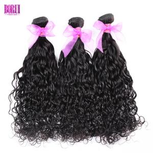  Wet And Wavy Human Hair , Water Wave Human Hair No Tangle Dyed Bleach Soft Manufactures