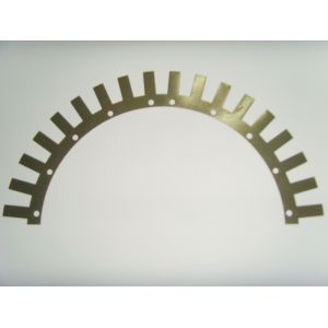 Custom Stator Lamination Segment – High Precision Silicon Steel with Low Loss,