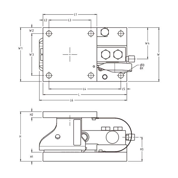 Stainless Steel Weighing Modules Compression Load Cell Sensor Module
