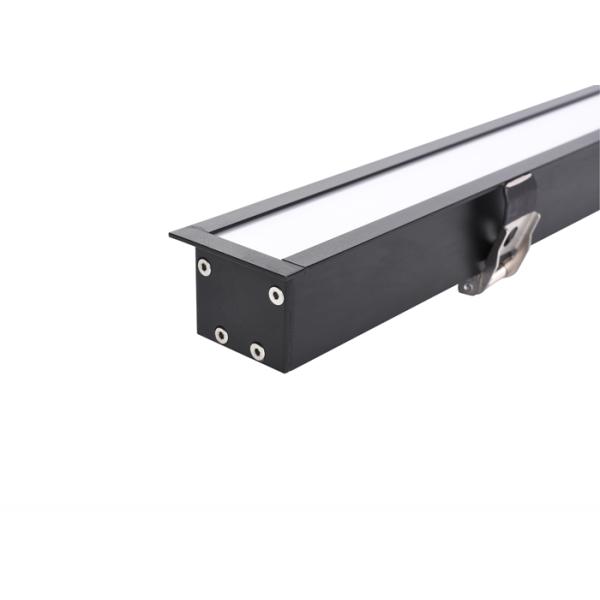 2835 SMD Restaurant Recessed LED Linear Light 3400lm 120°