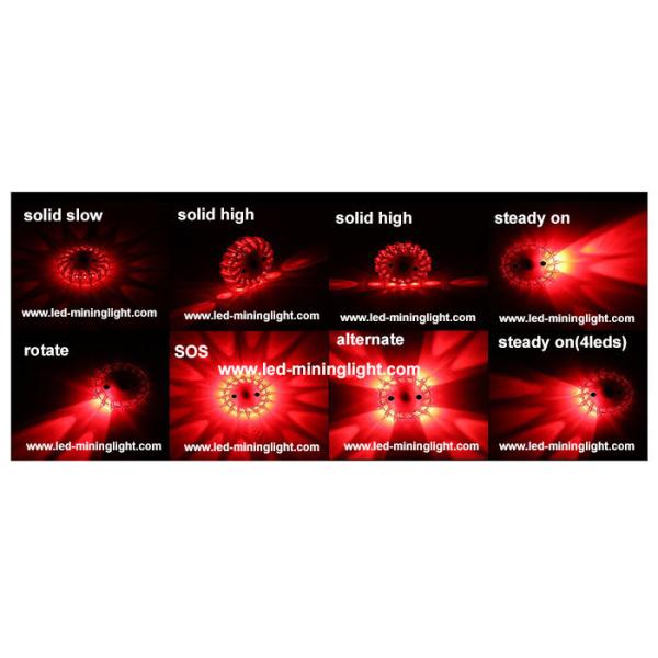 Magnetic Amber Roadside Emergency Warning Lights , Led Roadside Flares