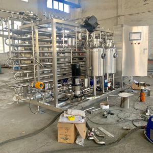 Tubular Sterilization Machine 500L-10000L For Pasteurization Milk Processing
