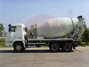  Air Pressure Ready Mix Cement Truck 10-12CBM , Water Supply Mobile Concrete Batch Truck Manufactures