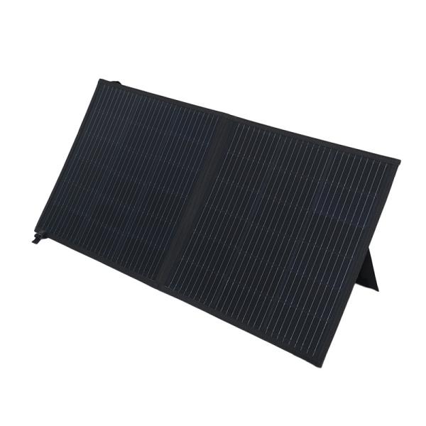 Quality 100W Portable solar blanket for camping with bracket for sale