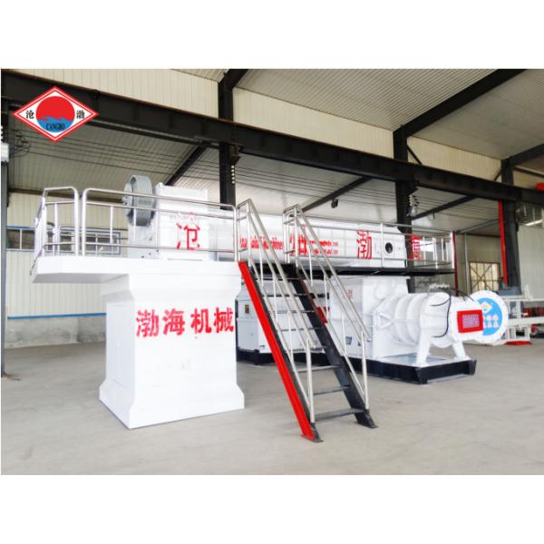 32000pcs/H Two Stage Vacuum Extruder Fly Ash Machine