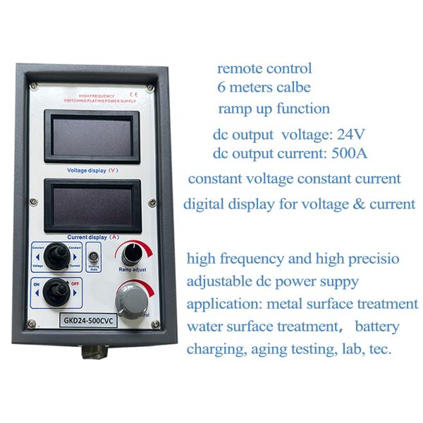 Anodizing Power Supply 24V 0-500A High Frequency Igbt Plating Rectifier