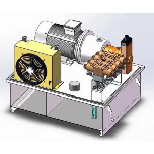 T Structure Custom Hydraulic Station Based On Drawings Samples For Engineering