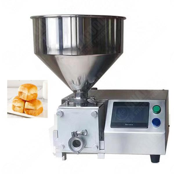 Quality Chocolate stuffing bread croissant core filling depositor machine with injector nozzle for sale