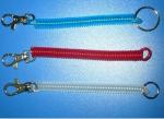 Light Translucent Green 10cm Long Trigger Spring String Key Chains