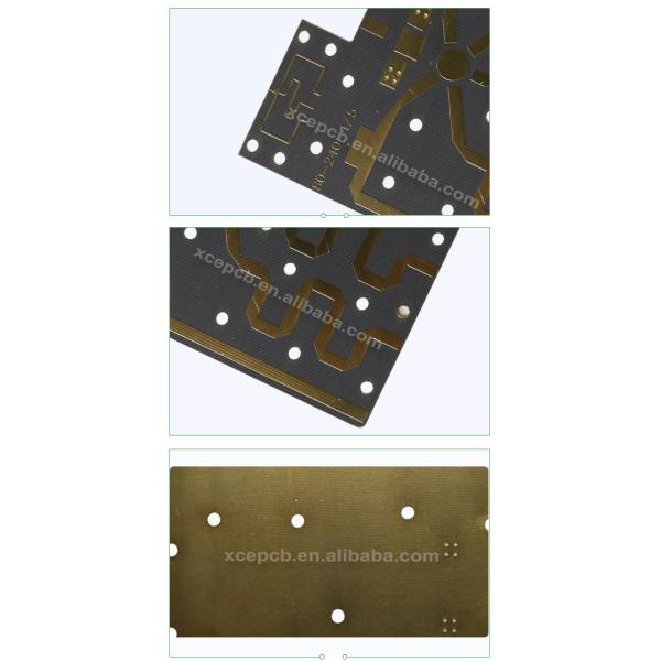 4 Layer RF RT / Duroid Rogers Multilayer PCB With ER 2.2 1.6 mm Board For