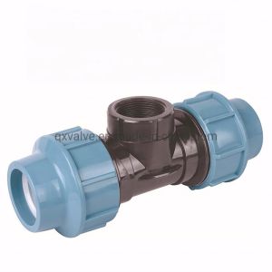 QX Multiple Color PP Compression Fittings for Irrigation 45deg Angle Pipe